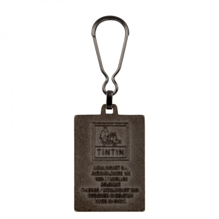 METAL KEYRING: Tintin in the Land of the Soviets (Colour)