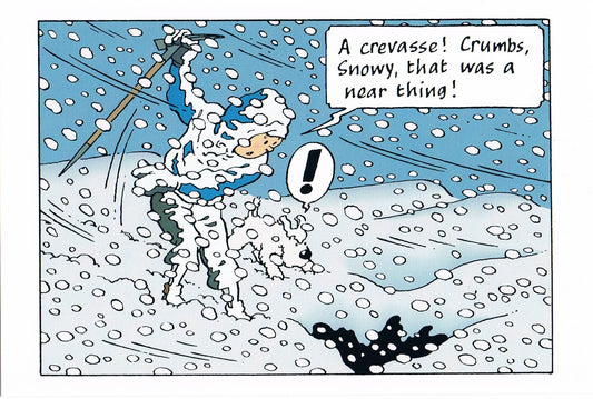 POSTCARD: Tibet Snowing