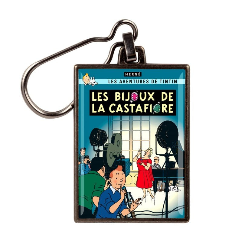 METAL KEYRING: Castafiore's Emerald