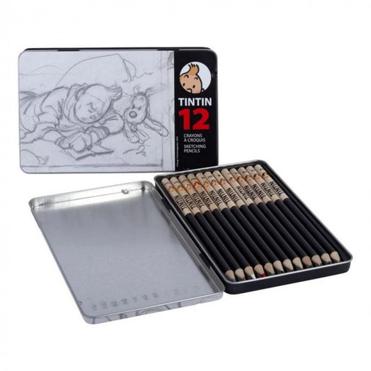 PENCIL BOX: HB Pencils - Tintin in Tibet