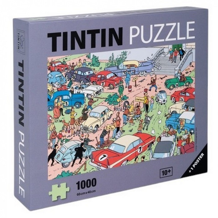 JIGSAW PUZZLE: Moulinsart Rally