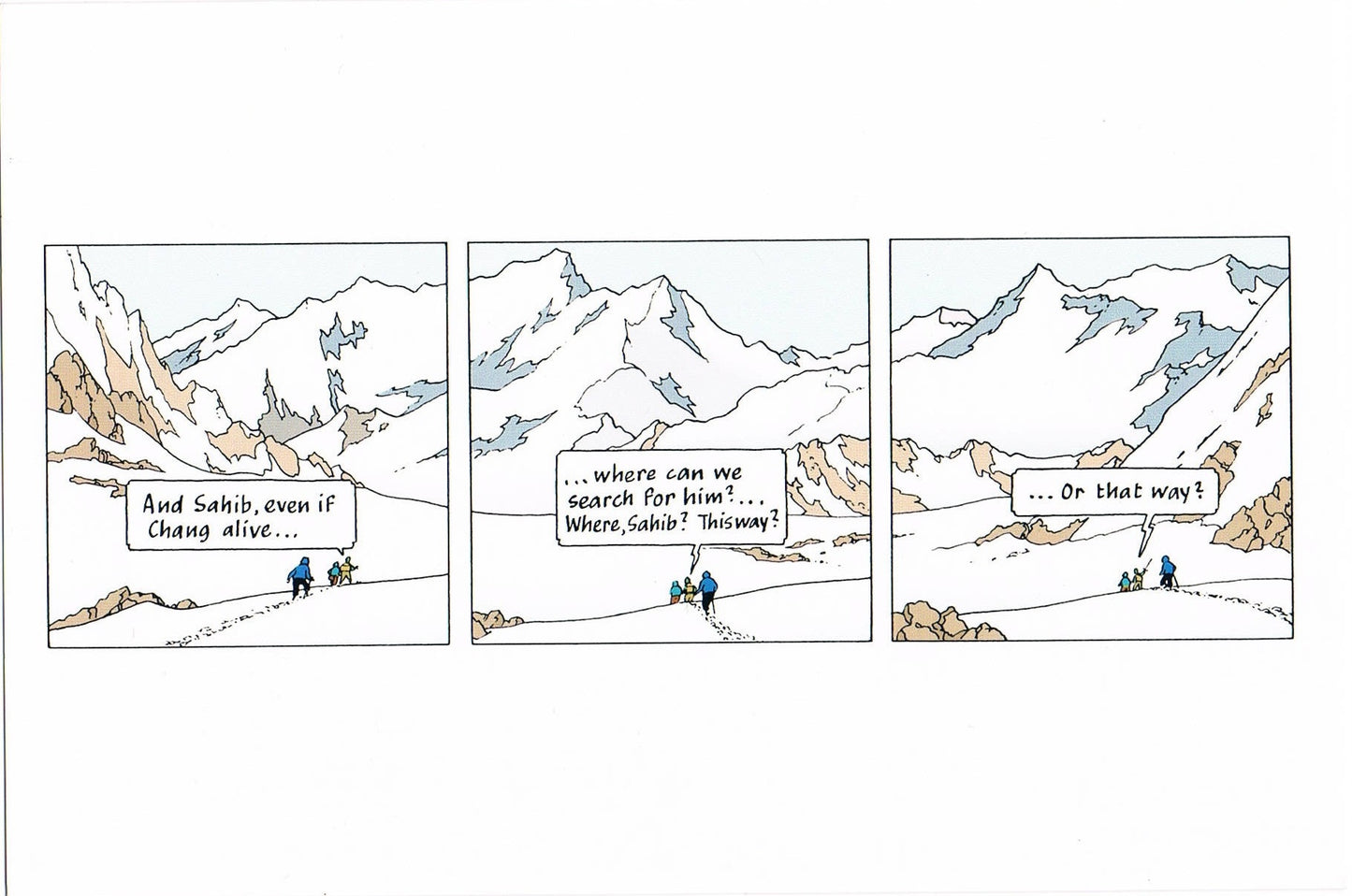 POSTCARD: Tibet Mountain