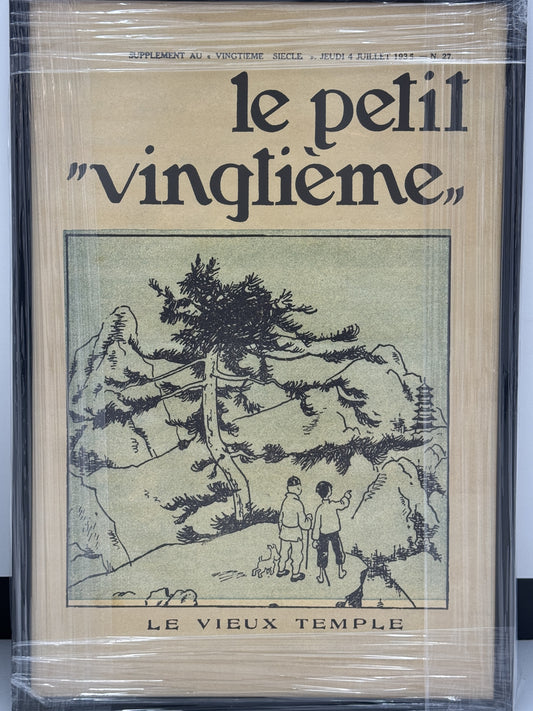 FRAME: Poster - Le Petit Vingtieme - Le Lotus Bleu N°27 (Set)