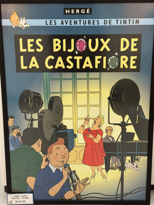 FRAME: Poster Cover - Les Bijoux De La Castafiore (Set)