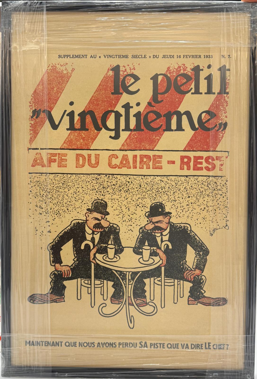 FRAME: Poster - Le Petit Vingtieme - Cigares N°7 (Set)