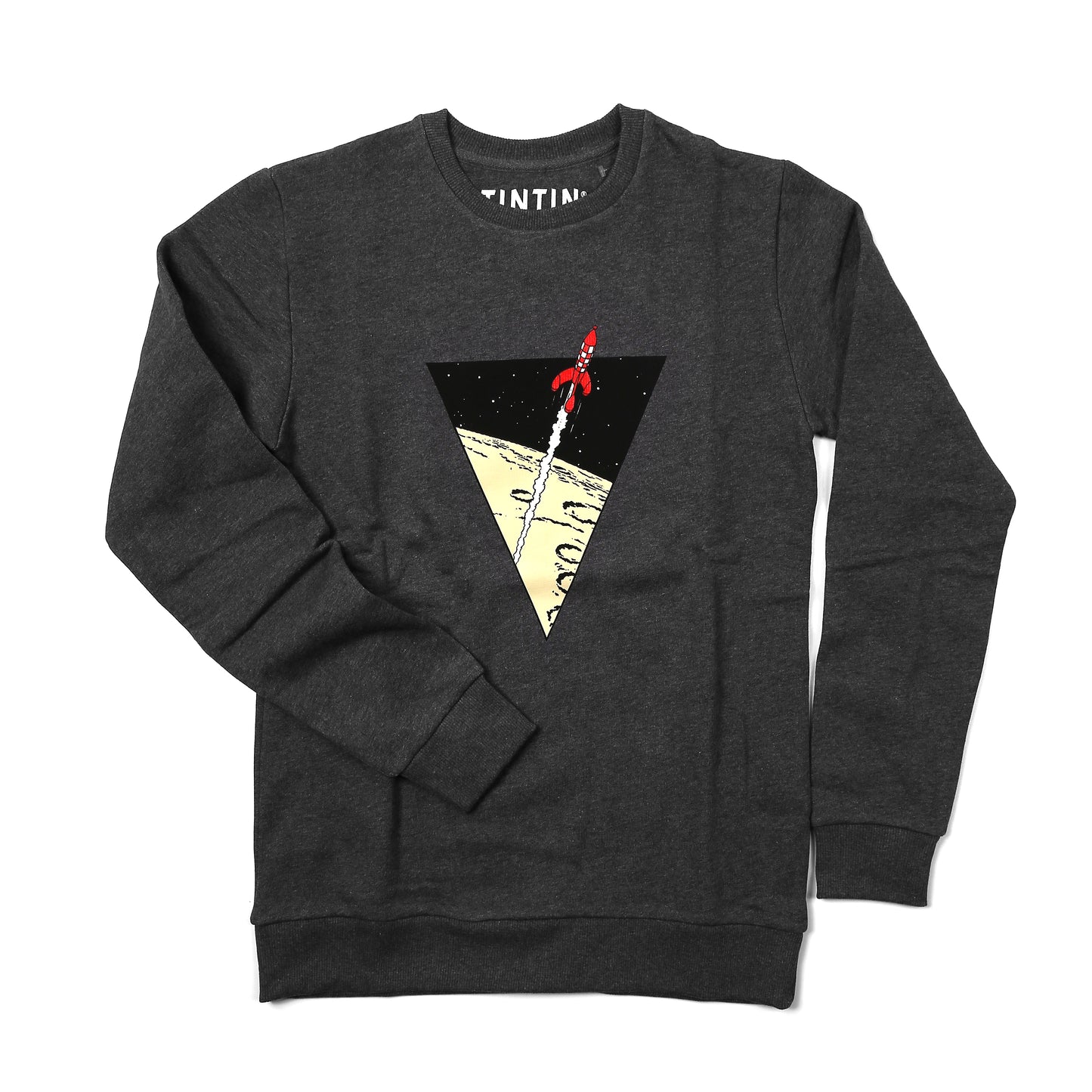 SWEATSHIRT: Triangle Rocket (Charcoal)
