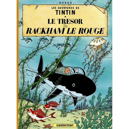 FRENCH ALBUM: #12 - Le Tresor De Rackham Le Rouge