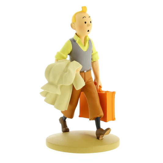 FIGURINE RESIN: Tintin on the Road