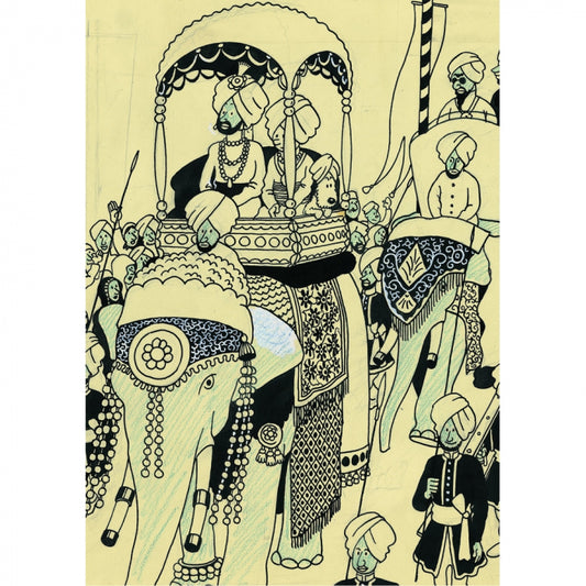 POSTCARD: Museum - Royal Elephant