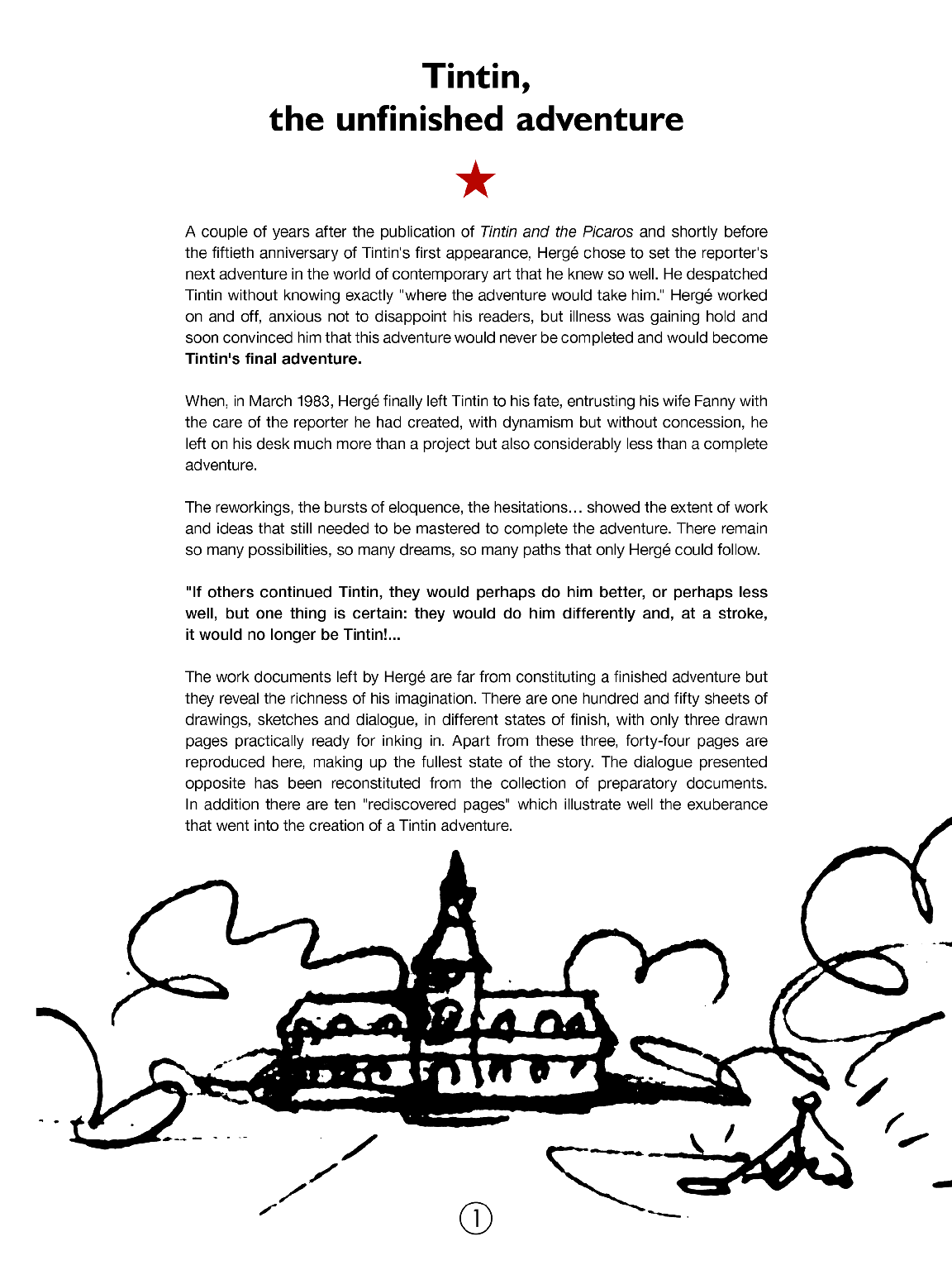 ENGLISH ALBUM: #24 - Tintin and Alph-Art
